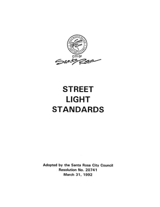 4   street light stds