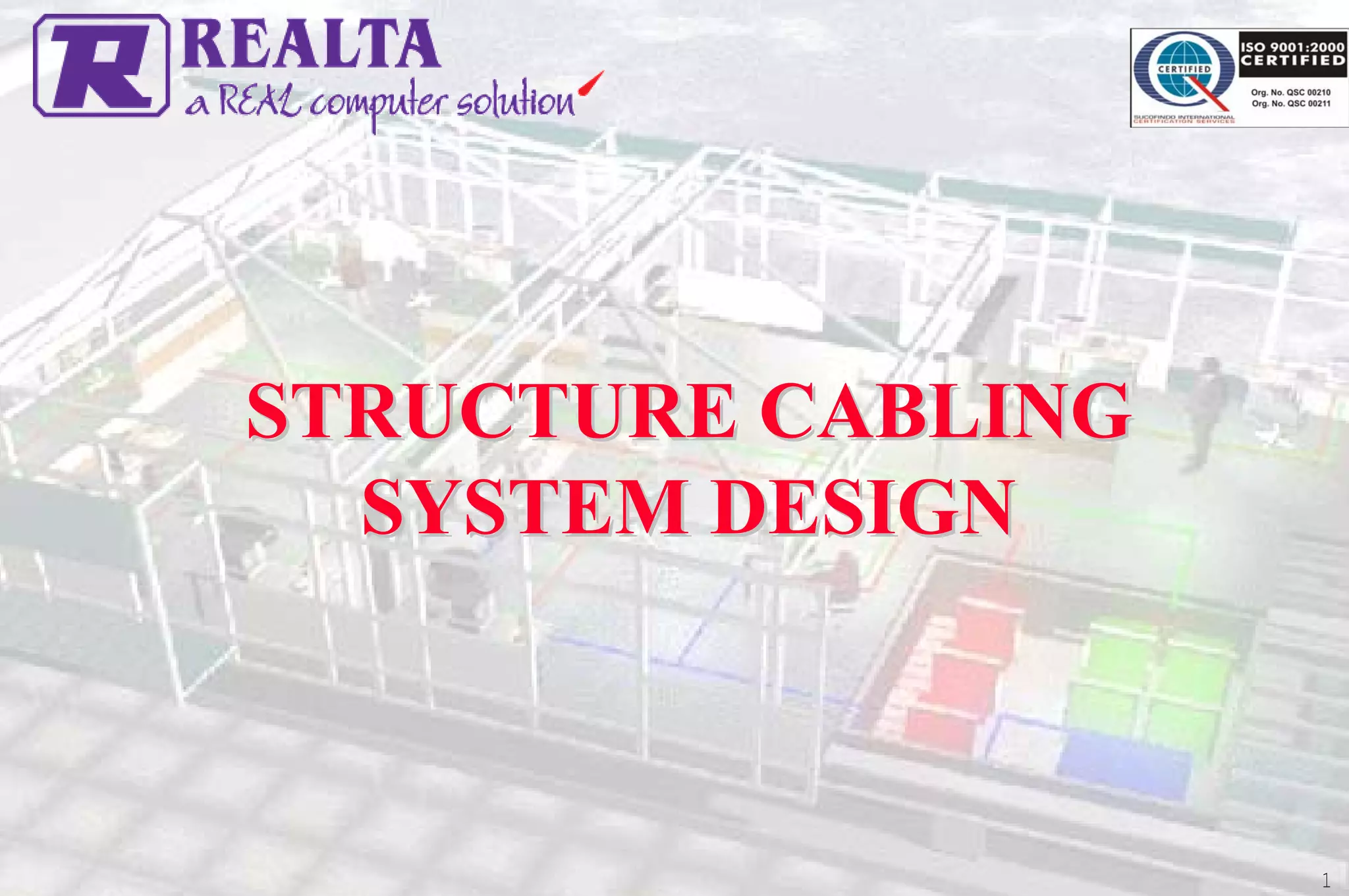 4 Structure Cabling System Design | PDF