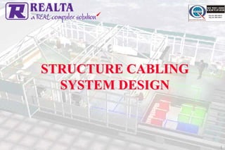 STRUCTURE CABLING
  SYSTEM DESIGN



                    1
 