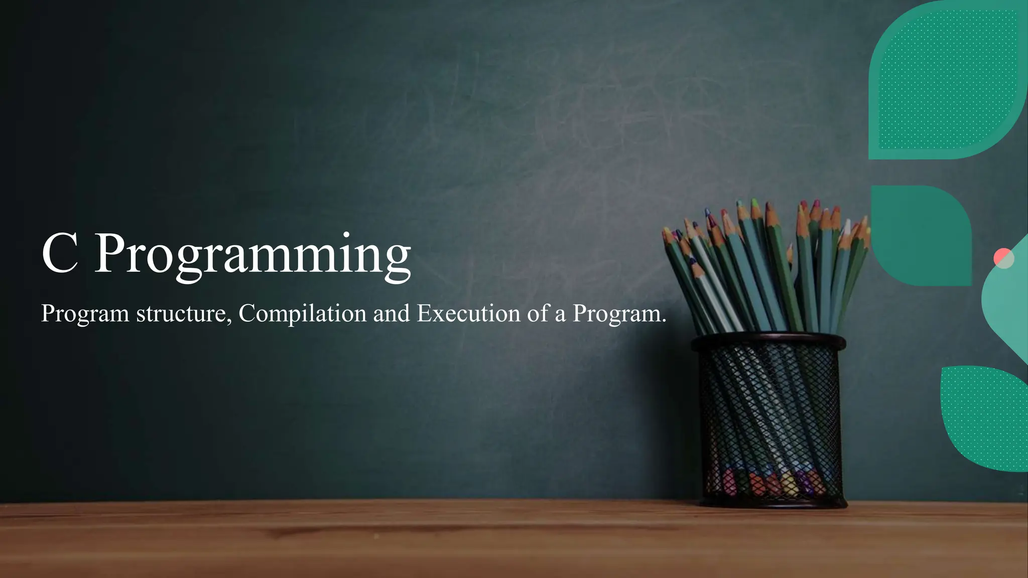 Structure of C program | PPT