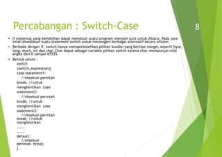4-Struktur Kontrol-PERCABANGAN.pptx