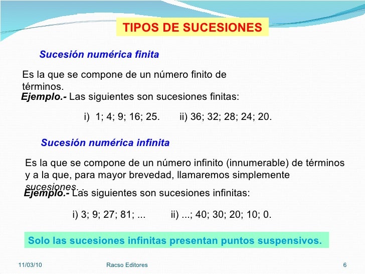 4 Sucesiones
