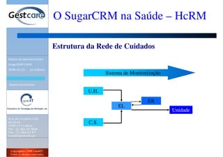 Evento SugarCRM 2008 - O SugarCRM na Saúde - HCrm