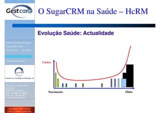 Evento SugarCRM 2008 - O SugarCRM na Saúde - HCrm