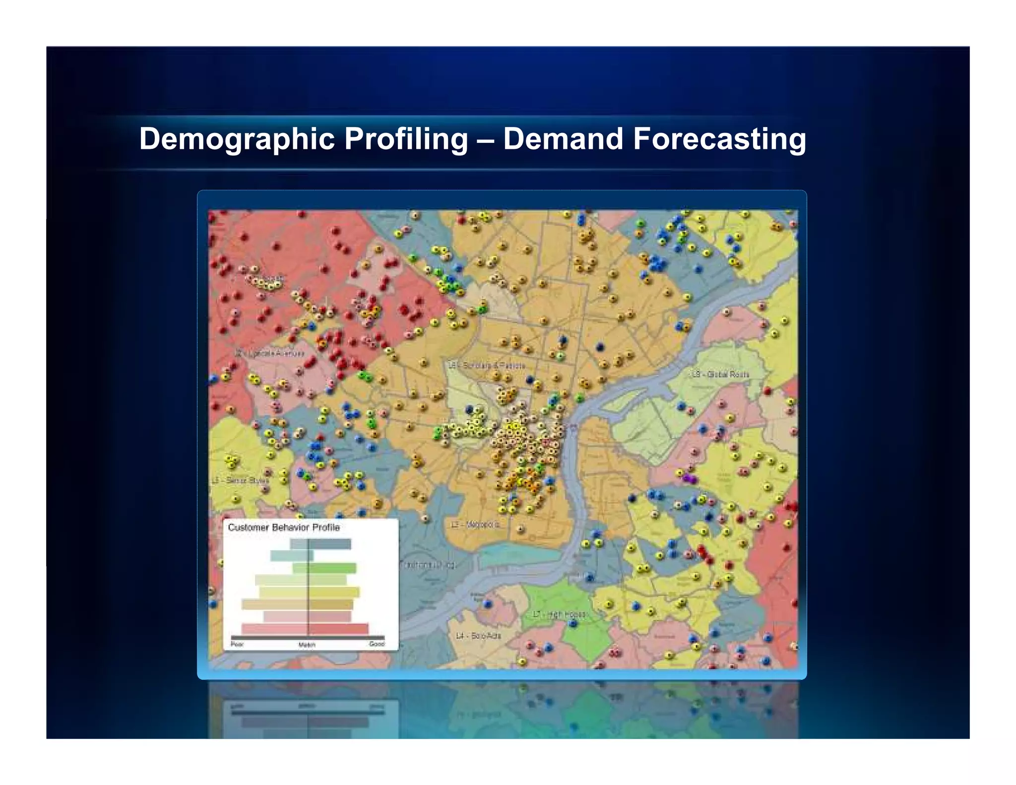 Demographic Profiling – Demand Forecasting
 