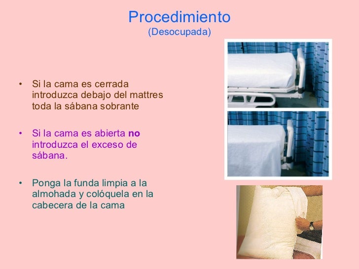 TENDIDOS DE CAMA (TÉCNICA)