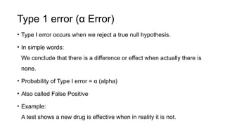 Comprehensive Guide to Hypothesis Testing and Error Types in Statistics ...