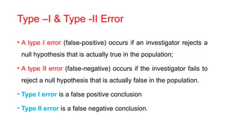 Comprehensive Guide to Hypothesis Testing and Error Types in Statistics ...