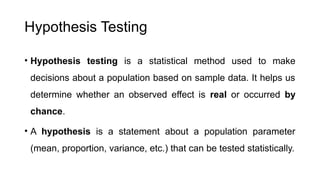 Comprehensive Guide to Hypothesis Testing and Error Types in Statistics ...