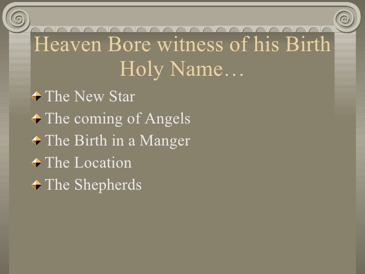 4 The Annunciation And Birth Of Jesus Christ