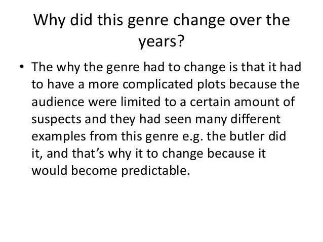 4 The History Of The Genre Of Murder Mystery