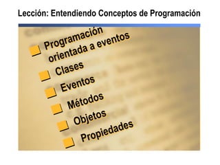 Lección: Entendiendo Conceptos de Programación
 