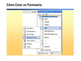 Cómo Crear un Formulario
 