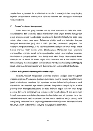 4 - Transfer Pricing, Shared Services Centres, and Cross Functional ...