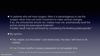 Treatment planning of surgical orthodontic cases dgkfo | PDF