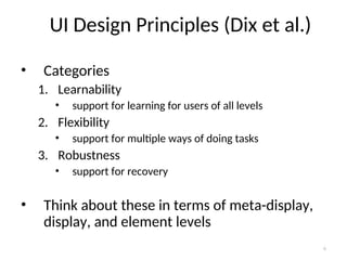 Best UI/UX PPT for College on Usability Principles of UI design | PPT