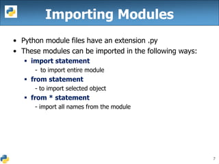 Python libraries | PPT