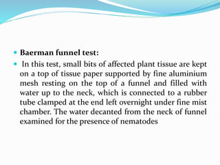 Symptomatic diagnosis and other techniques to detect pest / pathogen ...
