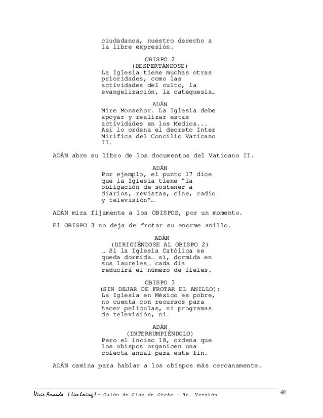 drama la iglesia dormida guion