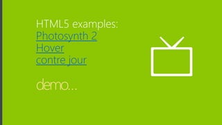 Photosynth 2
Hover
contre jour
 