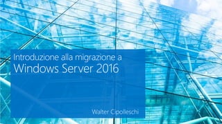 Migrazione a Windows Server 2016 Yashi Italia