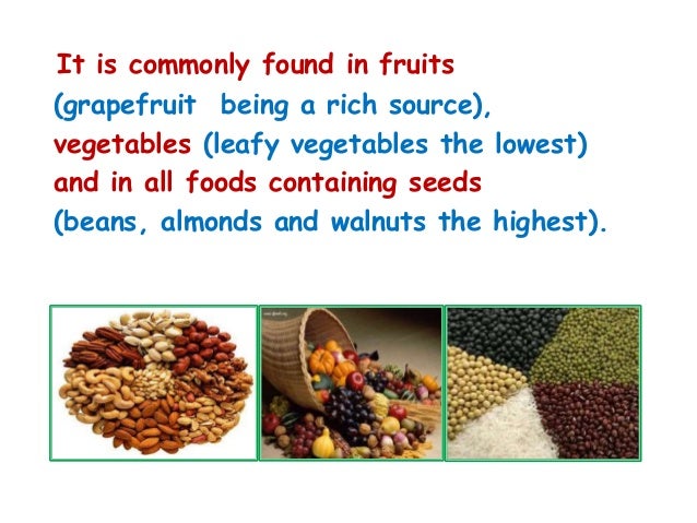 Foods Containing Inositol Foods Containing Inositol