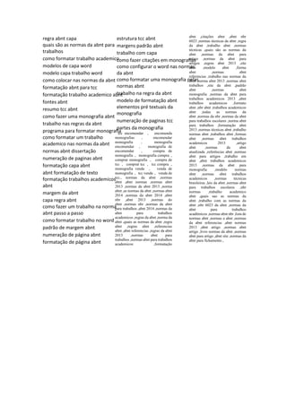 regra abnt capa
quais são as normas da abnt para
trabalhos
como formatar trabalho academico
modelos de capa word
modelo capa trabalho word
como colocar nas normas da abnt
formatação abnt para tcc
formatação trabalho academico abnt
fontes abnt
resumo tcc abnt
como fazer uma monografia abnt
trabalho nas regras da abnt
programa para formatar monografia
como formatar um trabalho
academico nas normas da abnt
normas abnt dissertação
numeração de paginas abnt
formatação capa abnt
abnt formatação de texto
formatação trabalhos academicos
abnt
margem da abnt
capa regra abnt
como fazer um trabalho na norma
abnt passo a passo
como formatar trabalho no word
padrão de margem abnt
numeração de página abnt
formatação de página abnt
estrutura tcc abnt
margens padrão abnt
trabalho com capa
como fazer citações em monografias
como configurar o word nas normas
da abnt
como formatar uma monografia pelas
normas abnt
trabalho na regra da abnt
modelo de formatação abnt
elementos pré textuais da
monografia
numeração de paginas tcc
partes da monografia
tcc encomendar , encomenda
monografias , encomendar
monografia , monografia
encomendar , monografia de
encomendar , compra de
monografia , monografia compra ,
comprar monografia , compra de
tcc , comprar tcc , tcc compra ,
monografia venda , venda de
monografia , tcc venda , venda de
tcc., normas da abnt ,normas
abnt ,abnt normas ,normas abnt
2013 ,normas da abnt 2013 ,norma
abnt ,as normas da abnt ,normas abnt
2014 ,normas da abnt 2014 ,abnt
nbr ,abnt 2013 ,normas do
abnt ,normas nbr ,normas da abnt
para trabalhos ,abnt 2014 ,normas da
abnt para trabalhos
academicos ,regras da abnt ,norma da
abnt ,quais as normas da abnt ,regra
abnt ,regras abnt ,referencias
abnt ,abnt referencias ,regras da abnt
2013 ,normas abnt para
trabalhos ,normas abnt para trabalhos
academicos ,formatação
abnt ,citações abnt ,abnt nbr
6023 ,normas técnicas da abnt ,regra
da abnt ,trabalho abnt ,normas
técnicas ,quais são as normas da
abnt ,normas da abnt para
artigo ,normas da abnt para
artigos ,regras abnt 2013 ,site
abnt ,modelo abnt ,forma
abnt ,normas abnt
referencias ,trabalho nas normas da
abnt ,norma abnt 2013 ,normas abnt
trabalhos ,site da abnt ,padrão
abnt ,normas abnt
monografia ,normas da abnt para
trabalhos academicos 2013 ,abnt
trabalhos academicos ,formato
abnt ,nbr abnt ,trabalhos academicos
abnt ,todas as normas da
abnt ,normas da nbr ,normas da abnt
para trabalhos escolares ,norma abnt
para trabalhos ,formatação abnt
2013 ,normas técnicas abnt ,trabalho
normas abnt ,trabalhos abnt ,formas
abnt ,normas abnt trabalhos
academicos 2013 ,artigo
abnt ,normas da abnt
atualizada ,referências abnt ,normas
abnt para artigos ,trabalho em
abnt ,abnt trabalhos academicos
2013 ,normas da abnt para
monografia ,modelo normas
abnt ,normas abnt trabalhos
academicos ,normas técnicas
brasileiras ,leis da abnt ,normas abnt
para trabalhos escolares ,nbr
normas ,trabalho academico
abnt ,quais sao as normas da
abnt ,trabalho com as normas da
abnt ,nbr 6023 da abnt ,normas da
abnt para trabalhos
acadêmicos ,normas abnt nbr ,lista de
normas abnt ,normas a abnt ,normas
da abnt referencias ,abnt normas
2013 ,abnt artigo ,normas abnt
artigo ,livro normas da abnt ,normas
abnt para artigo ,abnt site ,normas da
abnt para fichamento ,
 