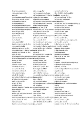 livro normas da abnt
normas abnt para artigo
abnt site
normas da abnt para fichamento
fichamento normas da abnt
normas abnt trabalho
normas da abnt 2012
normas da abnt para projetos
normas da abnt trabalhos academicos
normas da abnt para referencias
normalização abnt
normatização abnt
padrao abnt
abnt atualizada
manual abnt
normas abnt 2012
trabalhos nas normas da abnt
normas abnt citação
trabalhos na norma da abnt
normas abnt para trabalhos acadêmicos
trabalho com normas da abnt
regra do abnt
normas abnt projeto de pesquisa
normas da abnt para artigo cientifico
formas da abnt
abnt trabalhos
comprar normas abnt
abnt 6023 atualizada
as normas do abnt
novas normas da abnt
normas abnt artigos
citação de site abnt
como fazer trabalho nas normas da abnt
principais normas da abnt
quais as normas abnt
ordens da abnt
referência abnt
trabalho academico normas abnt
regras da abnt 2014
consulta nbr
formatação abnt para trabalhos
as normas abnt
normas abnt trabalho academico
qual as normas da abnt
normas na abnt
trabalhos academicos normas abnt
abnt monografia
normas da abnt atualizadas
normas da abnt para trabalhos cientificos
trabalho na norma abnt
quais são as normas abnt
normas abnt artigo científico 2013
normas da abnt para resumos
relação de normas abnt
referências abnt 2013
normas abnt para artigo cientifico
abnt nbr 6023 atualizada
normas tecnica abnt
trabalho academico nas normas da abnt
abnt referencias 2013
nas normas da abnt
normas abnt para referencias
normas abnt formatação
normas abnt trabalhos acadêmicos
regras da abnt para trabalhos
norma tecnica abnt
todas nbr
normas abnt para monografia
formatação normas abnt
artigo normas abnt
sumário normas abnt
normas abnt nbr 6023
trabalho norma abnt
referencias normas abnt
formatação abnt 2014
abnt normas técnicas
abnt trabalhos escolares
modelos de trabalhos nas normas da abnt
forma da abnt
abnt trabalho
normas atuais da abnt
normas da abnt para artigos científicos 2013
nbr 6023 abnt
trabalho normas da abnt
normas abnt citações
abnt regras
abnt normas 2014
abnt artigos
normas abnt para projeto de pesquisa
normas abnt artigo científico
abnt nbr 6023 atualizada 2013
pesquisa abnt
normas brasileiras nbr
abnt nbr 6023 atualizada 2012
trabalhos normas abnt
normas atualizadas da abnt
normas abnt atualizadas
regra abnt 2013
normas abnt para artigos científicos 2013
normas da abnt para citações
normas da abnt nbr 6023
monografia normas abnt
normas do abnt 2014
citação abnt 2013
abnt normas trabalhos
normas da abnt nbr
normas da abnt projeto de pesquisa
normas abnt sumario
trabalho nas normas abnt
normas abnt pesquisa
quais sao as normas abnt
trabalho padrão abnt
formatacao abnt
lista de normas da abnt
referencias de sites abnt
trabalho na abnt
leis abnt
trabalhos nas normas da abnt prontos
trabalho na norma da abnt
trabalhos em abnt
norma abnt para trabalhos academicos
regra de abnt
abnt para artigos
normas da abnt modelo
normas abnt referências
normas da abnt artigo
citação normas abnt
trabalho segundo as normas da abnt
site nbr
nomar da abnt
projeto abnt
normas da abnt citação
artigo nas normas da abnt
norma da abnt para trabalhos
normas abnt online
modelo normas da abnt
normas abnt modelo
quais as normas da abnt para trabalhos
 