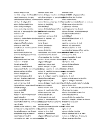 normas abnt 2013 pdf
nbr 6022 - artigos cientificos 2012
trabalho de acordo com abnt
formatação de um artigo cientifico
estrutura de artigo abnt
abnt trabalhos acadêmicos
norma abnt para artigos
norma abnt artigo cientifico
quais são as normas da abnt para trabalhos
normas da bnt
abnt manual
normas da abnt trabalho cientifico
norma da abnt 2014
artigo cientifico formatação
normas do abnt 2014
como fazer um trabalho cientifico
nbr 6022 abnt
abnt formatação de texto
exemplos de artigos academicos
artigo normas
artigo científico normas abnt
normas da abnt nbr
formato artigo abnt
normas da abnt trabalhos
modelos de trabalho nas normas da abnt
abnt para artigo cientifico
normas abnt pesquisa
trabalho na regra da abnt
estrutura do artigo acadêmico
lista de normas da abnt
texto em formato abnt
formatação para artigo cientifico abnt
como fazer artigo
norma abnt 2014
forma de abnt
modelo de trabalho norma abnt
trabalho de abnt
normas artigo científico abnt
trabalho formatado nas normas da abnt
regra de abnt
referencias nas normas da abnt
como escrever artigo cientifico abnt
formatação nas normas da abnt
exemplo de artigo academico
trabalho conforme abnt
como digitar um texto nas normas da abnt
trabalhos norma abnt
normas abnt para trabalhos científicos
texto de acordo com as normas da abnt
normas abnt para tcc
normas técnicas para artigo científico
normas da abnt 2011
abnt nbr 14724
normas abnt trabalhos cientificos
normas academicas abnt
norma brasileira
trabalho em forma de abnt
normas da abnt para tcc
ordens abnt
nomar da abnt
normas abnt simples
normas abnt 2011
normas abnt online
como montar um trabalho com as normas da abnt
trabalho na normas da abnt
referencias de artigo cientifico
estrutura de um trabalho cientifico abnt
artigo cientifico pdf
trabalho em norma abnt
normas abnt para citação
associação brasileira de normas técnicas
modelo de trabalho com as normas abnt
normas artigos cientificos
regras da abnt para trabalhos escolares
trabalho formatado abnt
artigos cientificos pdf
normas abnt para trabalho cientifico
comprar norma abnt
normas trabalho abnt
normas do trabalho cientifico
referencias normas abnt
formatação abnt 2014
referências normas abnt
normas da abnt referências
modelos de trabalhos nas normas da abnt
abnt para artigo
trabalho conforme as normas da abnt
o que é texto cientifico
normas tecnicas abnt
normas da abnt modelos
artigo cientifico estrutura abnt
consultar nbr
abnt nbr 10520
abnt nbr 6022 - artigos científicos
exemplos de artigo cientifico
norma abnt trabalho
como elaborar um trabalho com as normas d
referência de artigo científico
citação artigo cientifico
trabalho pelas normas da abnt
normas abnt para projeto de pesquisa
o que é um texto cientifico
abnt 2013 pdf
abnt nbr 6023 atualizada 2013
resumo abnt
trabalhos na normas da abnt
trabalhos nas normas abnt
referencias normas da abnt
exemplos de artigos cientificos prontos
abnt nbr 6023 atualizada 2012
palavras chave abnt
normas atualizadas da abnt
regras da abnt 2013
lista normas abnt
normas abnt atualizadas
formato da abnt
normas abnt site
norma técnica abnt
regras da abnt
as norma da abnt
modelo artigo academico cientifico
regras da abnt para trabalhos
abnt trabalhos academicos formatação
normas abnt projeto
quais são as normas da abnt para trabalhos a
referencias norma abnt
normas abnt trabalhos científicos
abnt normas download
normas abnt textos academicos
normas da abnt para referencias de sites
normas brasileiras abnt
regras abnt
texto norma abnt
regras da bnt
normas trabalho cientifico
normas abnt formatação de texto
normas da abnt projeto de pesquisa
referencias artigo cientifico
 