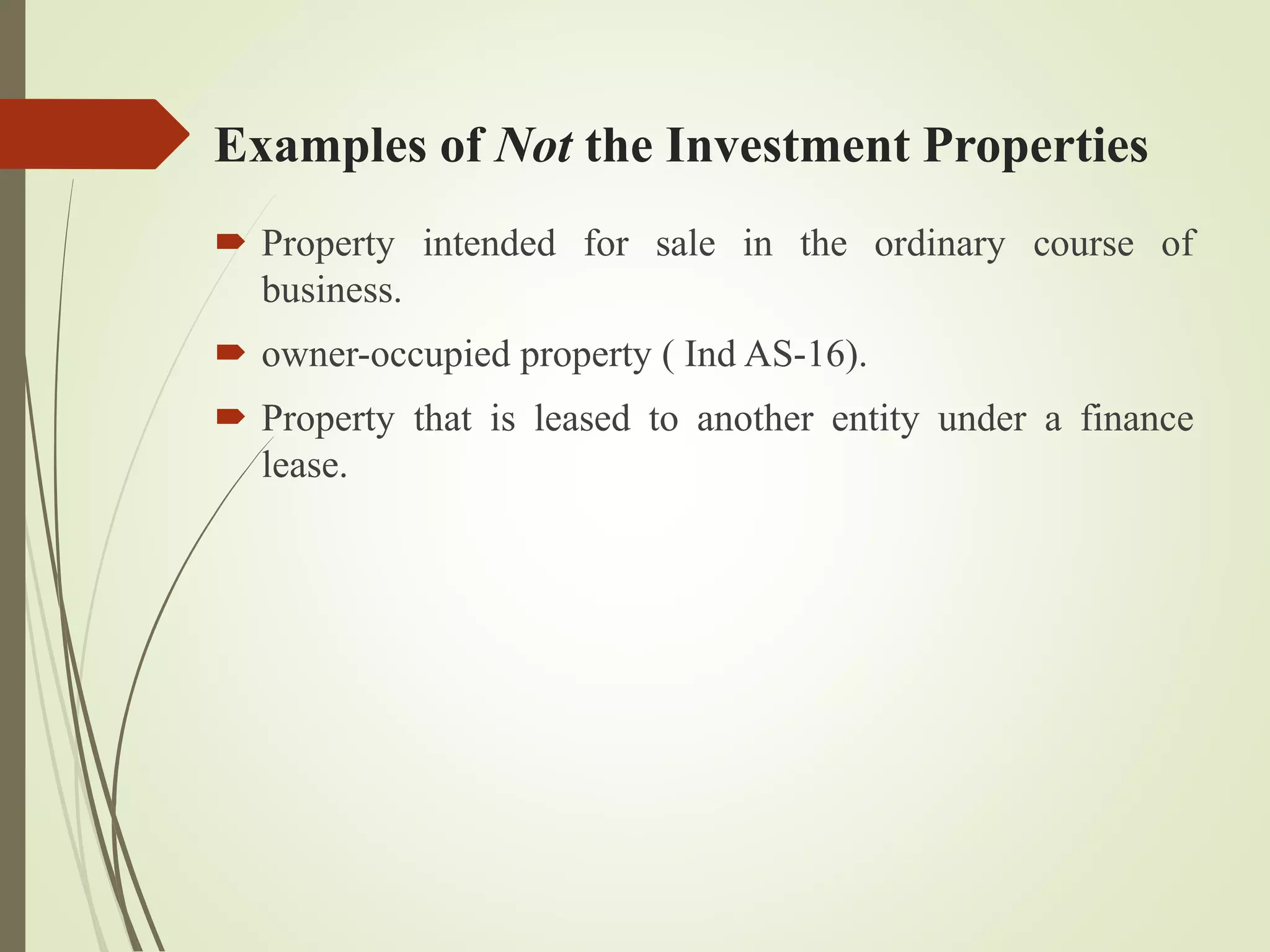 Ind AS 40 : Investment Property | PPTX