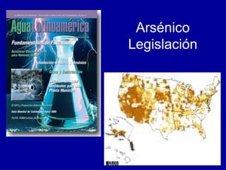 Arsénico Legislación 
