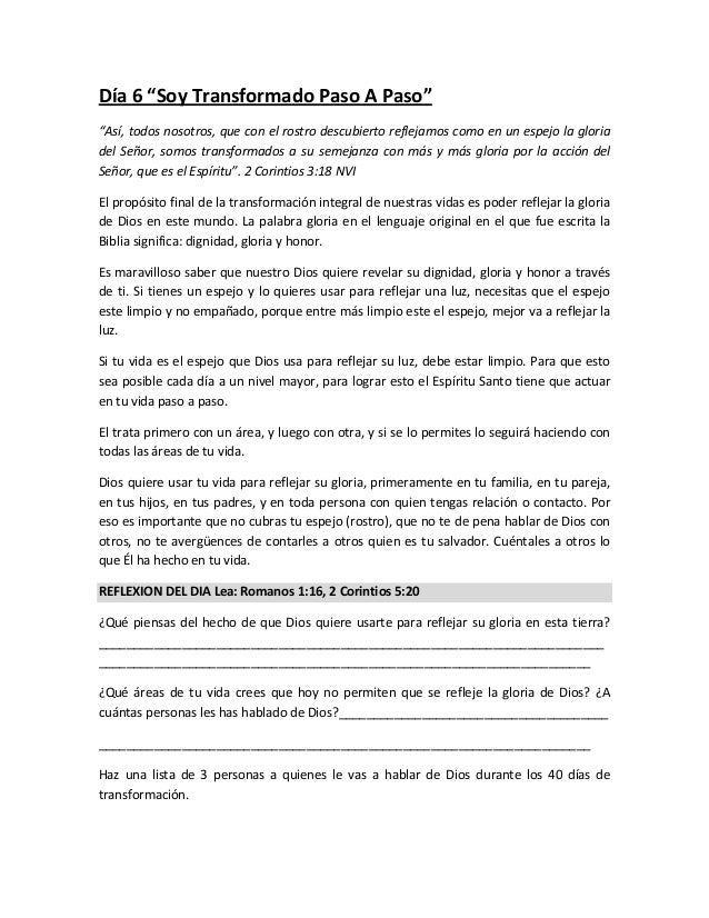 40 Dias En La Palabra Pdf Free