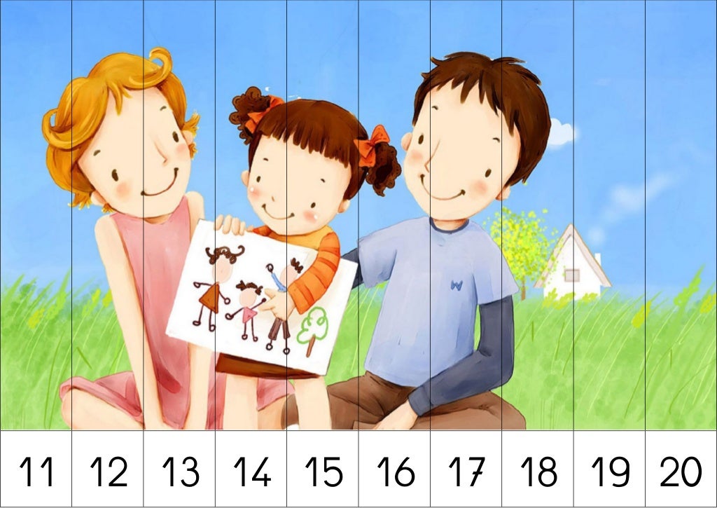 40 puzzlesnumériquesde11à20