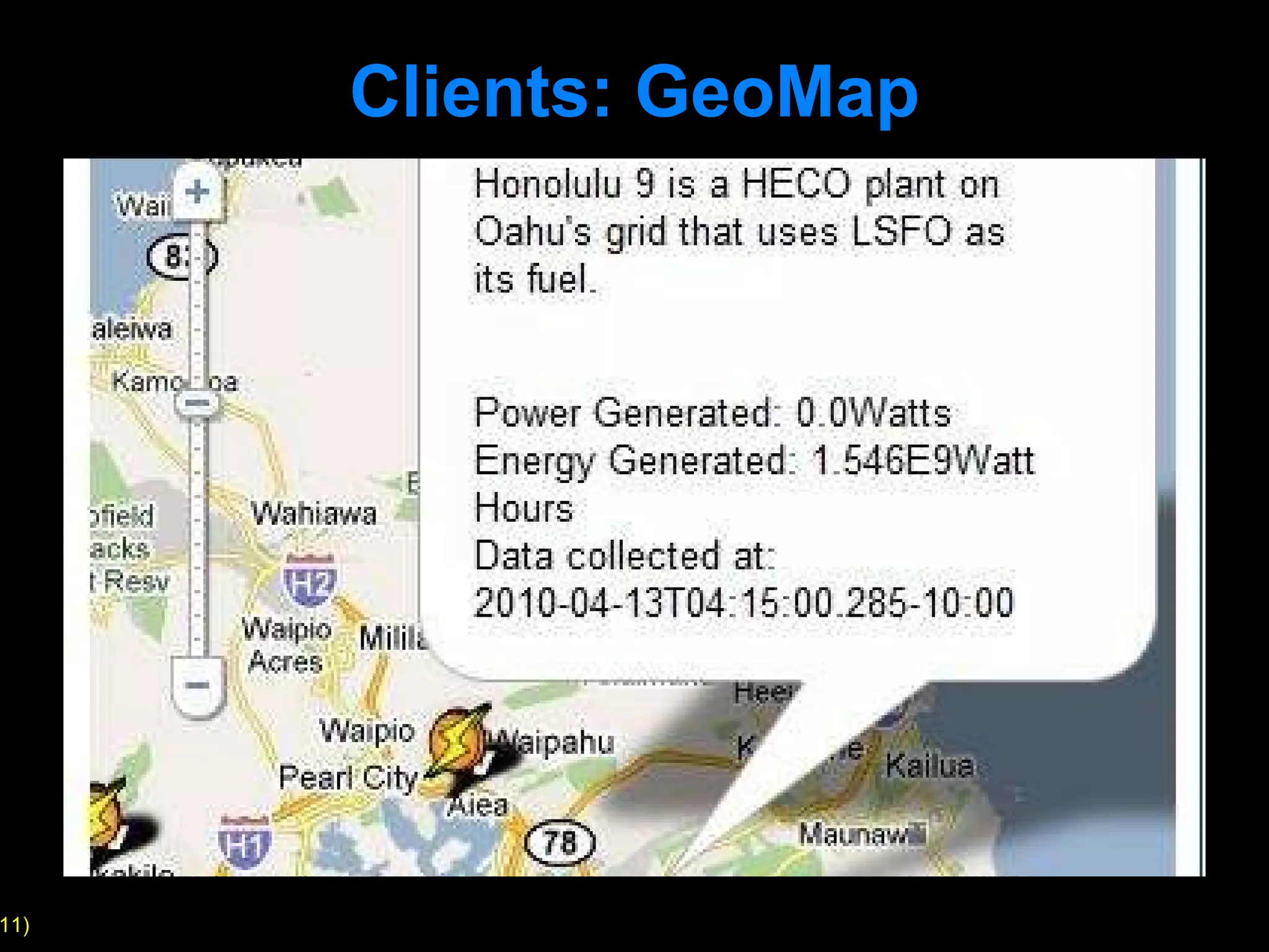 Clients: GeoMap 