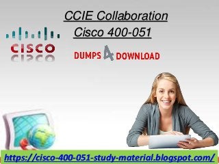 CCIE Collaboration
https://cisco-400-051-study-material.blogspot.com/
Cisco 400-051
 