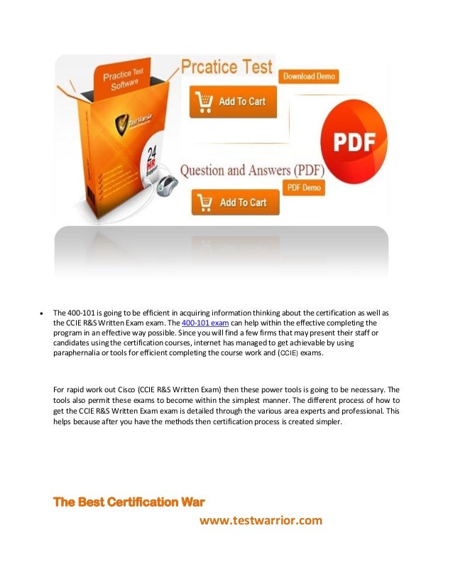 Cisco 400 101 Exam CCIE R S Written Exam