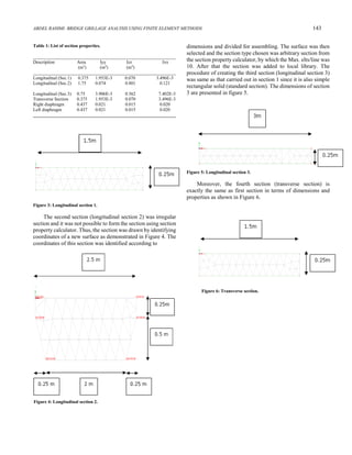 Bridge Grillage Analysis using Finite Element Methods | PDF