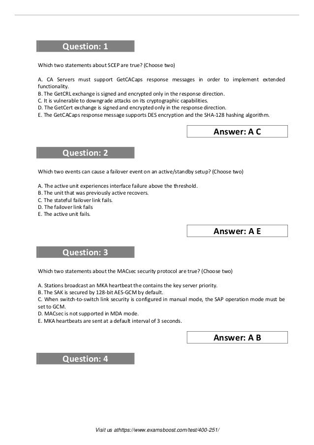 350-501 Online Test
