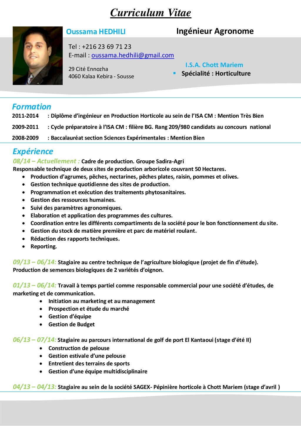 cv oussama hedhili fr