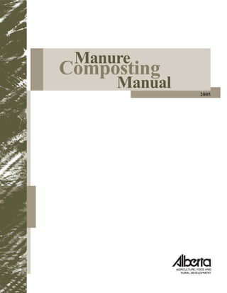Manure
Composting
     Manual   2005
 