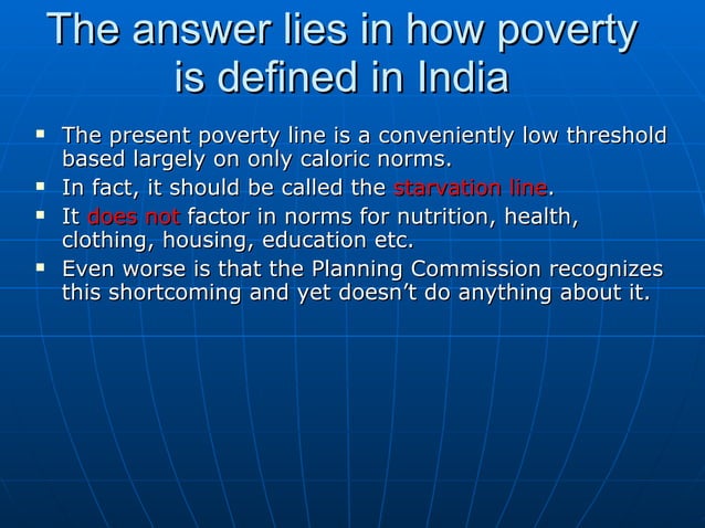Problems of developing India | PPT