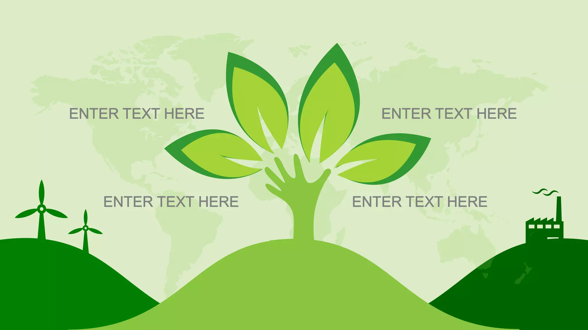 Animated Eco Friendly PowerPoint Template