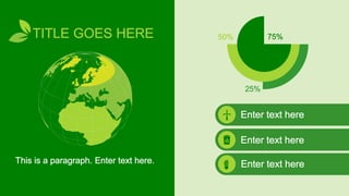 Animated Eco Friendly PowerPoint Template