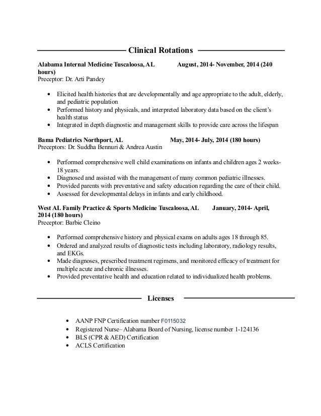 how to write clinicla rotations on nursing resume 28 images how