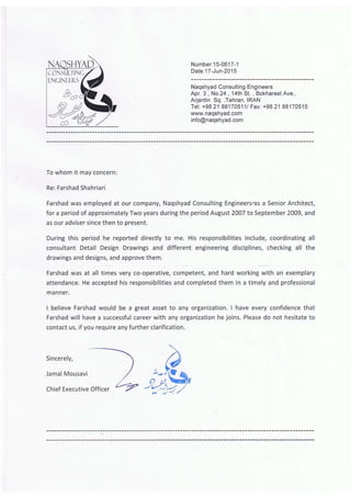 REF-Farshad Shahriari