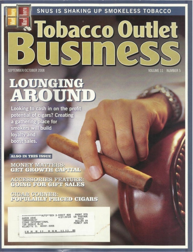 Tobacco outlet Magazine Interview