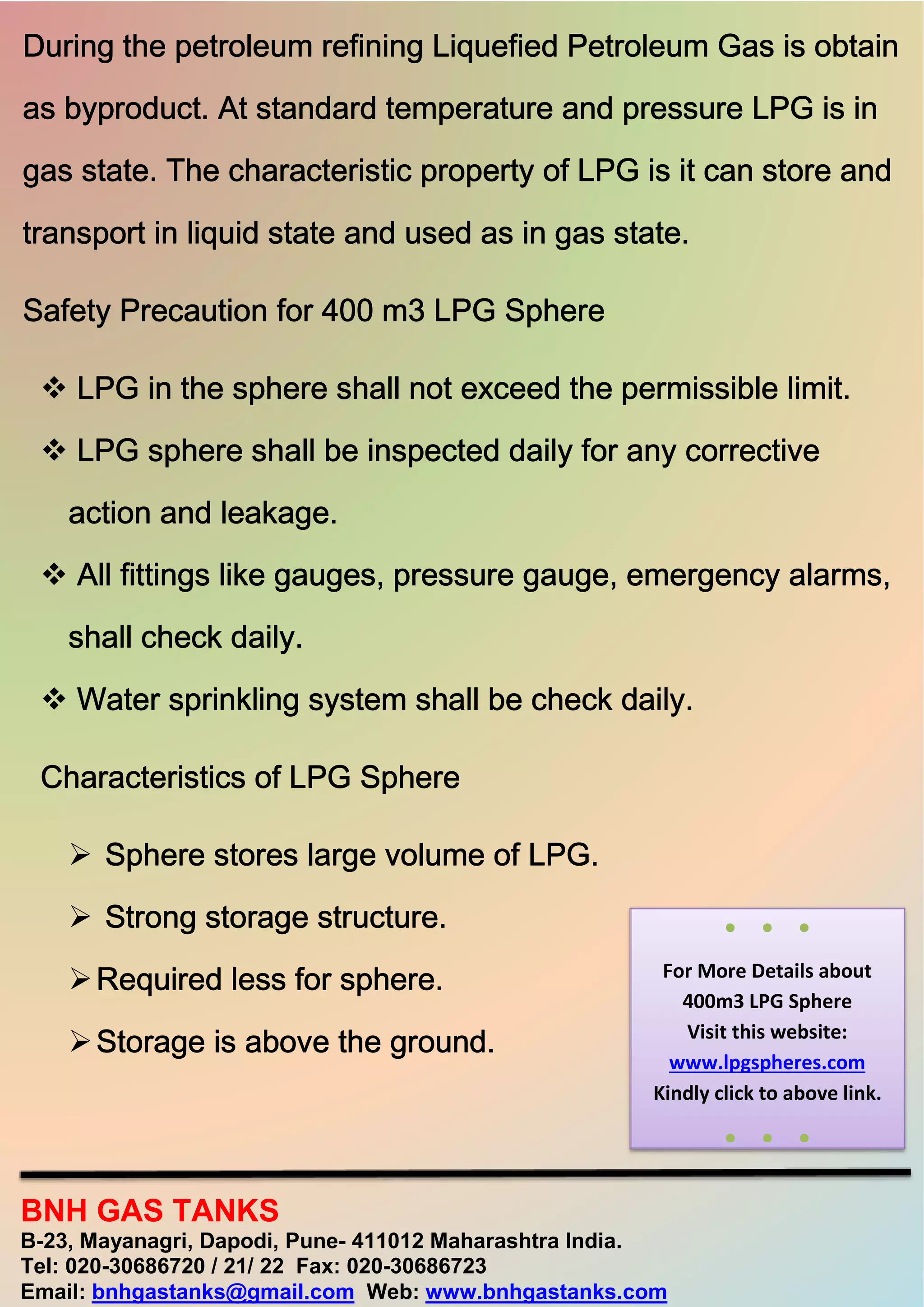 400 m3 lpg sphere civil foundation | PDF