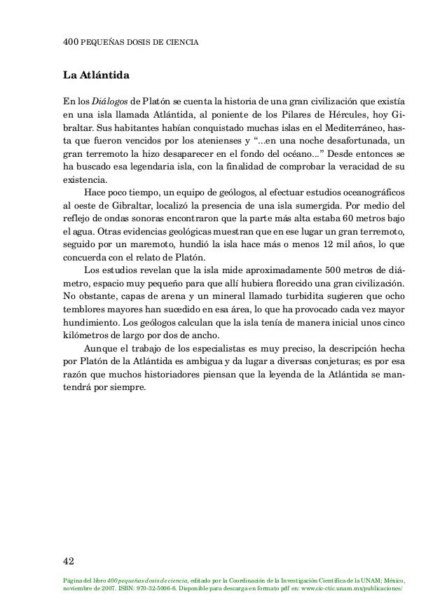 400 Pequeñas Dosis de Ciencia 400 pequeñas dosis de la ciencia Rene Drucker y varios autores