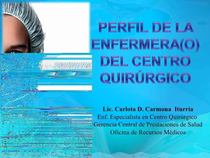 PERFIL DE LA ENFERMERA QUIRURGICA - Tesis - JESUSFONSECA