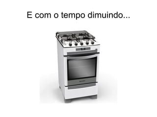 E com o tempo dimuindo... 
